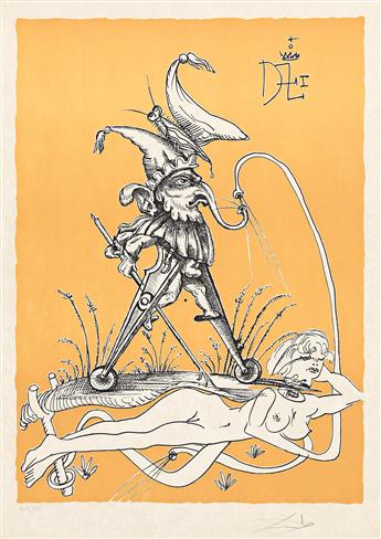SALVADOR DALÍ (1904 - 1989) Les Songes drôlatiques de Pantagruel.                                                                                